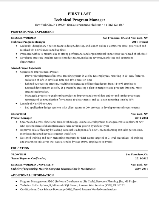 PDF for telecommunications resume